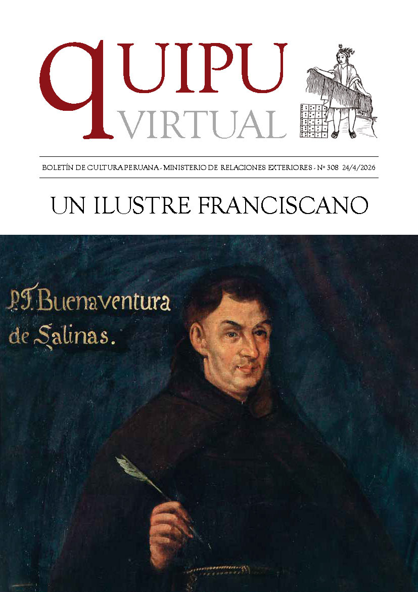 Quipu Virtual N°308 – Un Ilustre Franciscano